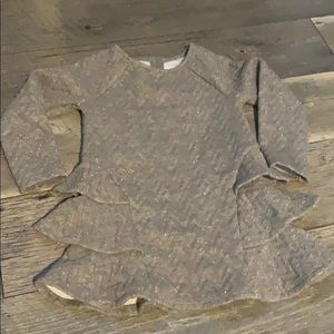 Cat & jack long sleeved sparkle 3t dress